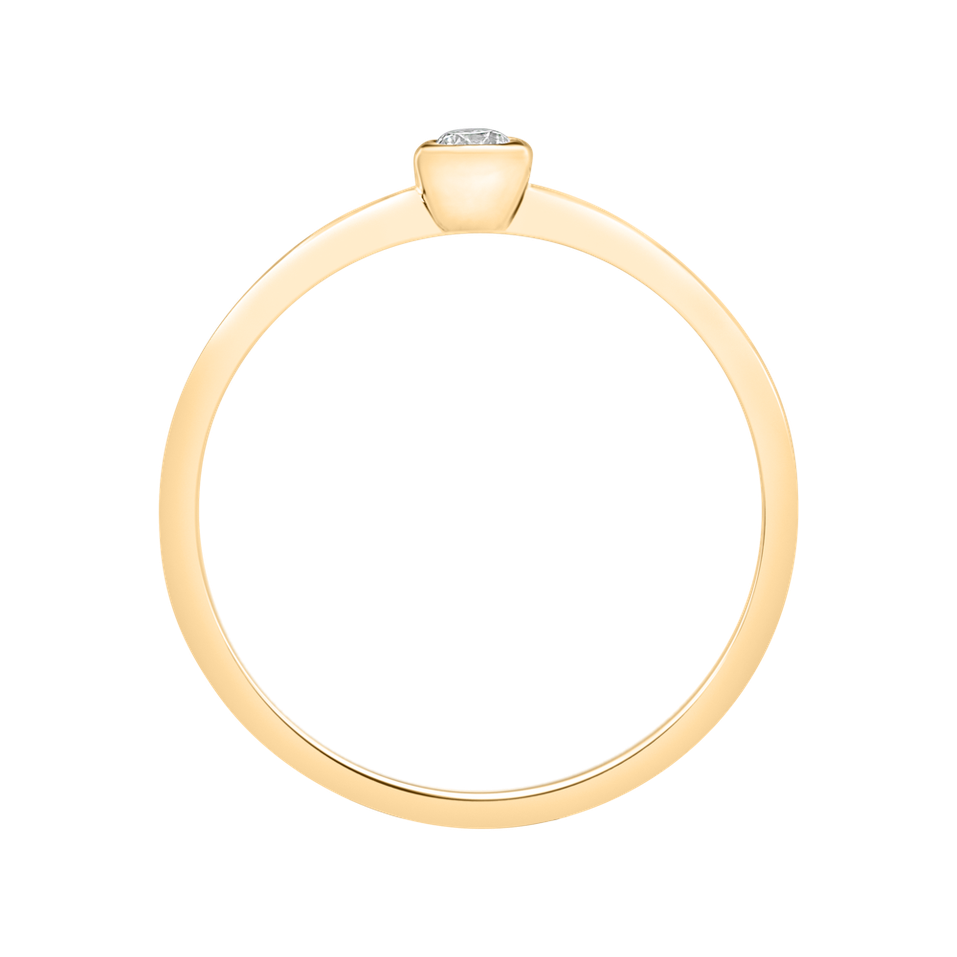 Prsten s diamantem Seductive Glow