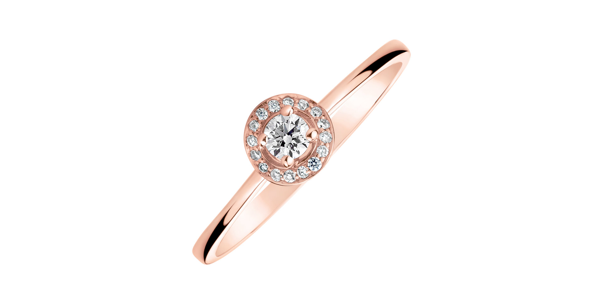 Prsten s diamanty Bright Glow