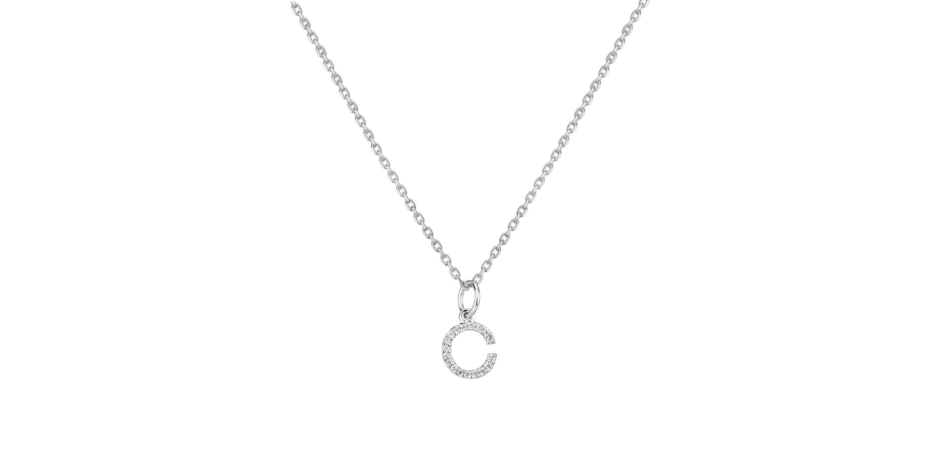 Přívěsek s diamanty Line Glitter  C