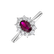 Prsten s rubínem a diamanty Princess Joy4