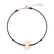 Diamantový náramek se šňůrkou Love Circle5