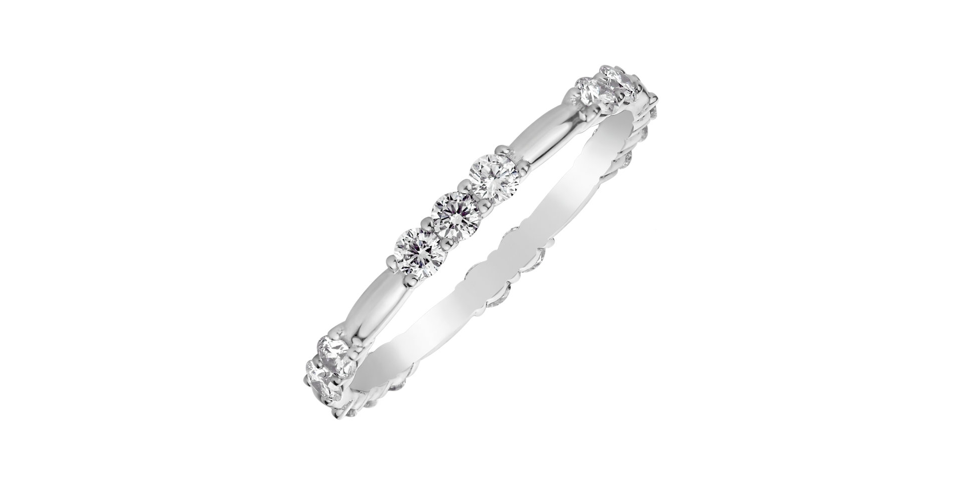 Prsten s diamanty Triple Galaxy