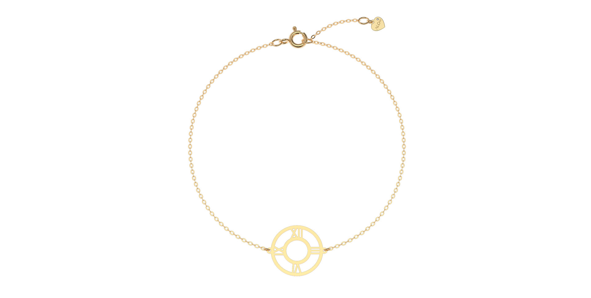 Náramek s diamantem Love Hour