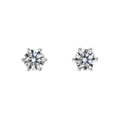 Náušnice s diamantem Essential Sparks