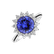 Prsten s tanzanitem a diamanty Sun Impression3