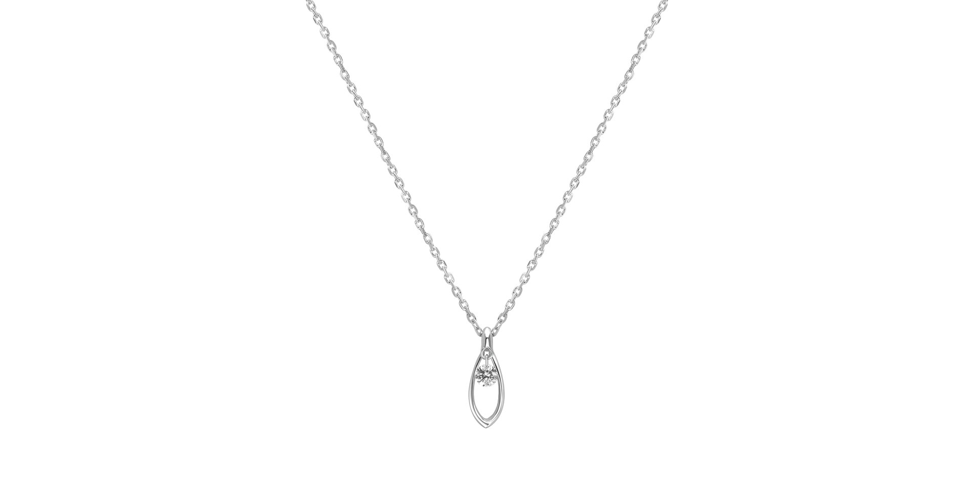 Náhrdelník s diamantem Muse Virtue