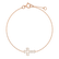 Náramek s diamanty Cross5