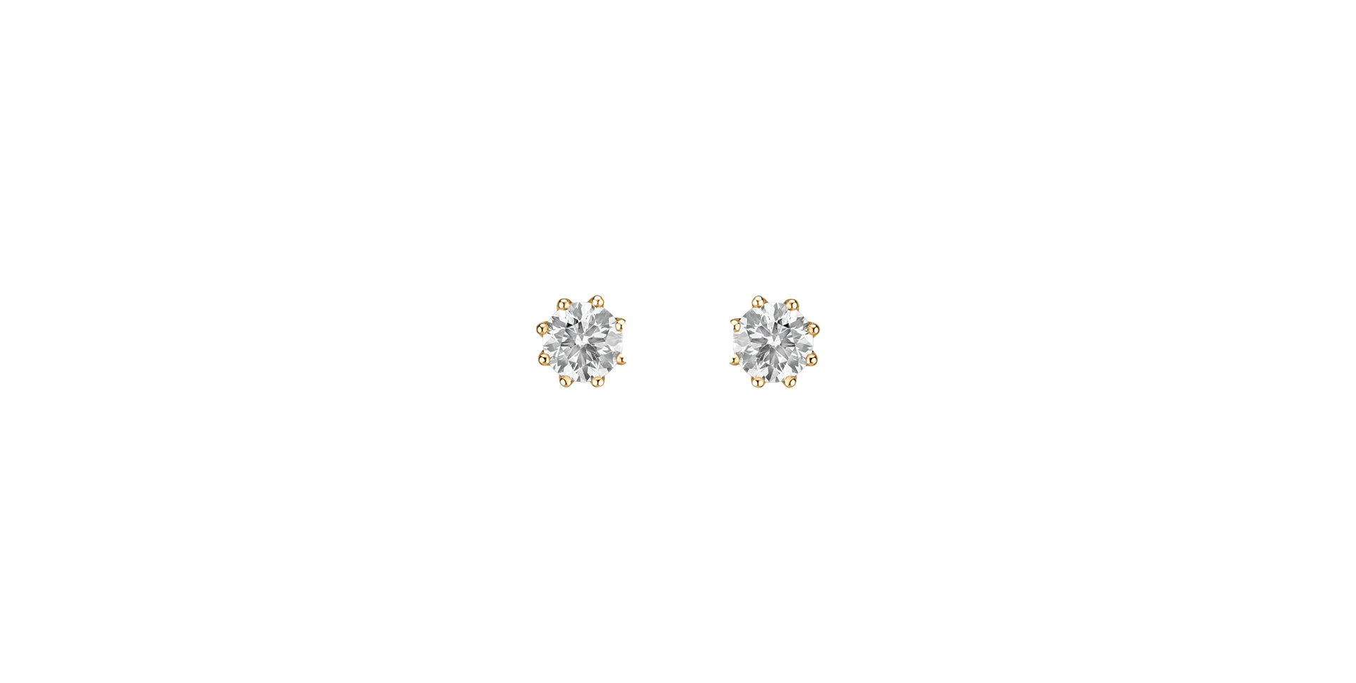 Náušnice s diamantem Essential Sparks