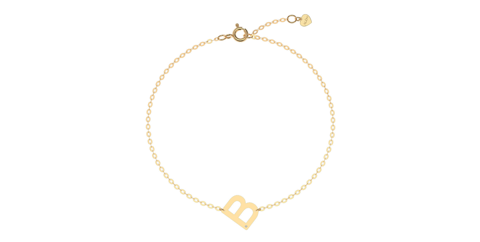 Náramek s diamantem Big Line B