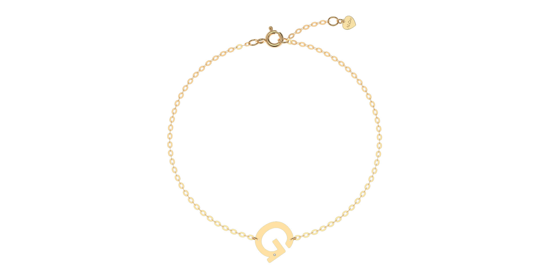 Náramek s diamantem Big Line G