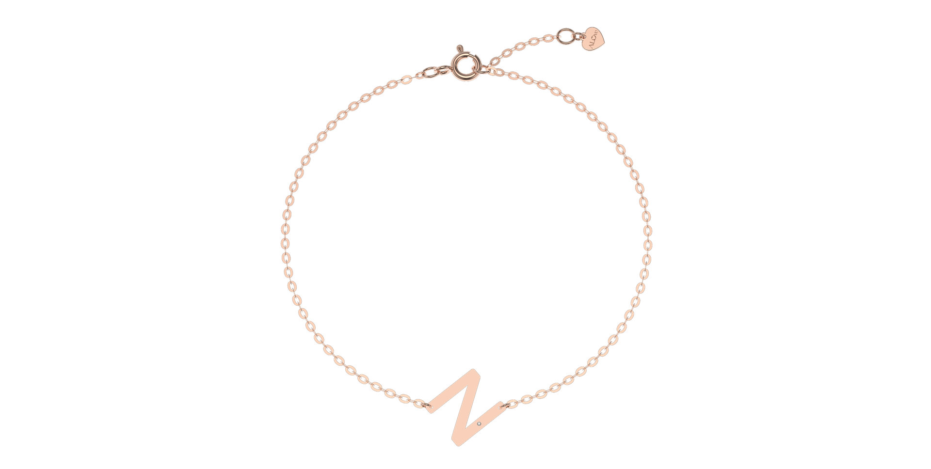 Náramek s diamantem Big Line N