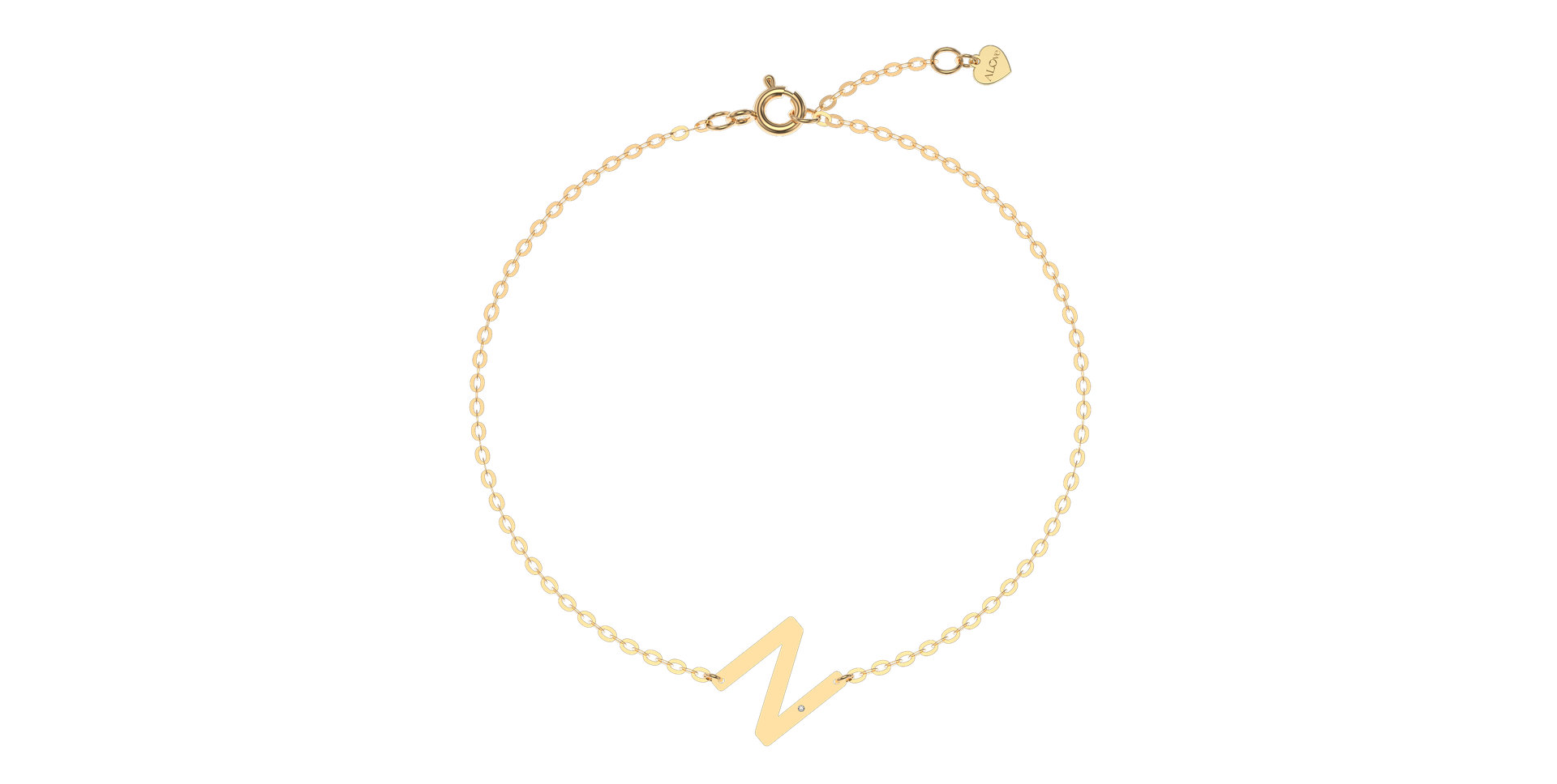 Náramek s diamantem Big Line N