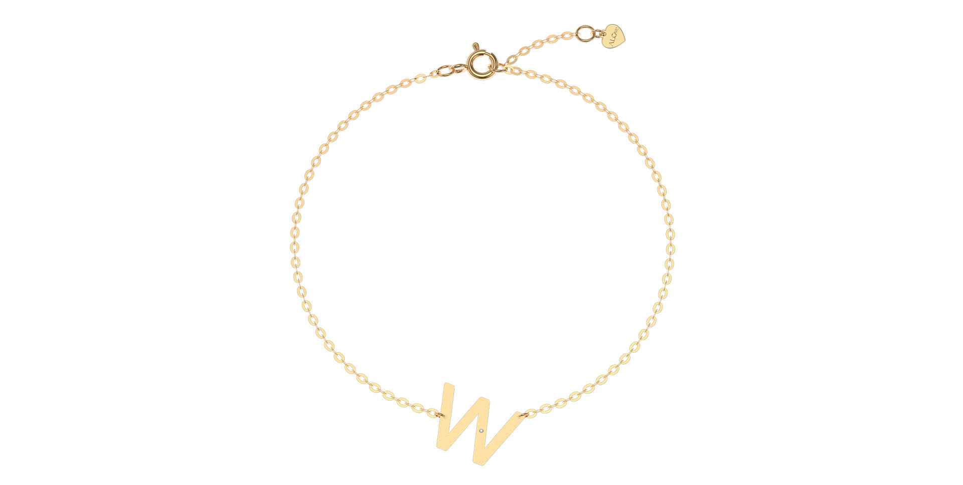 Náramek s diamantem Big Line W