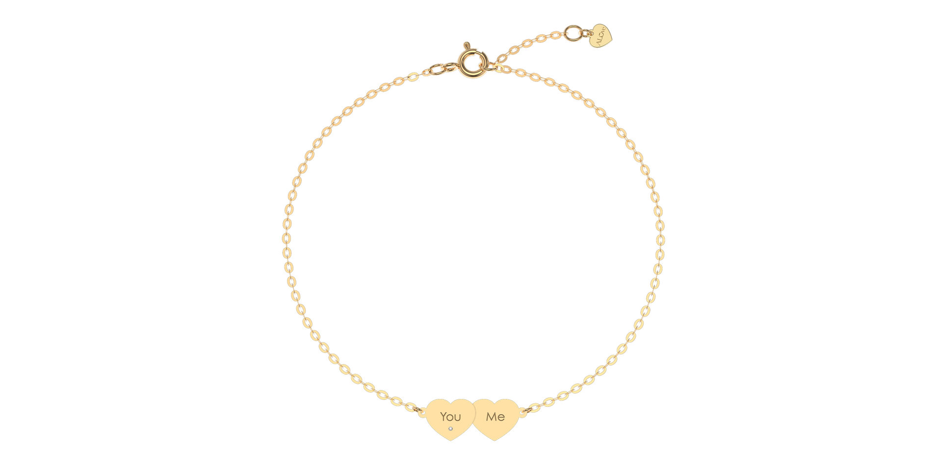 Náramek s diamantem You & Me