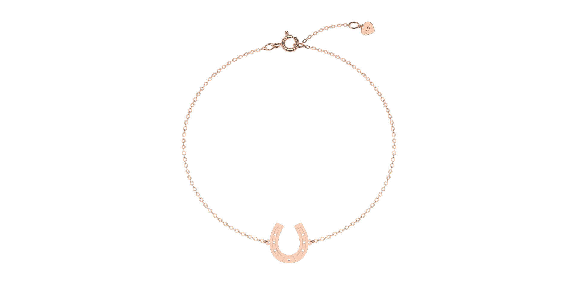 Náramek s diamantem Horseshoe