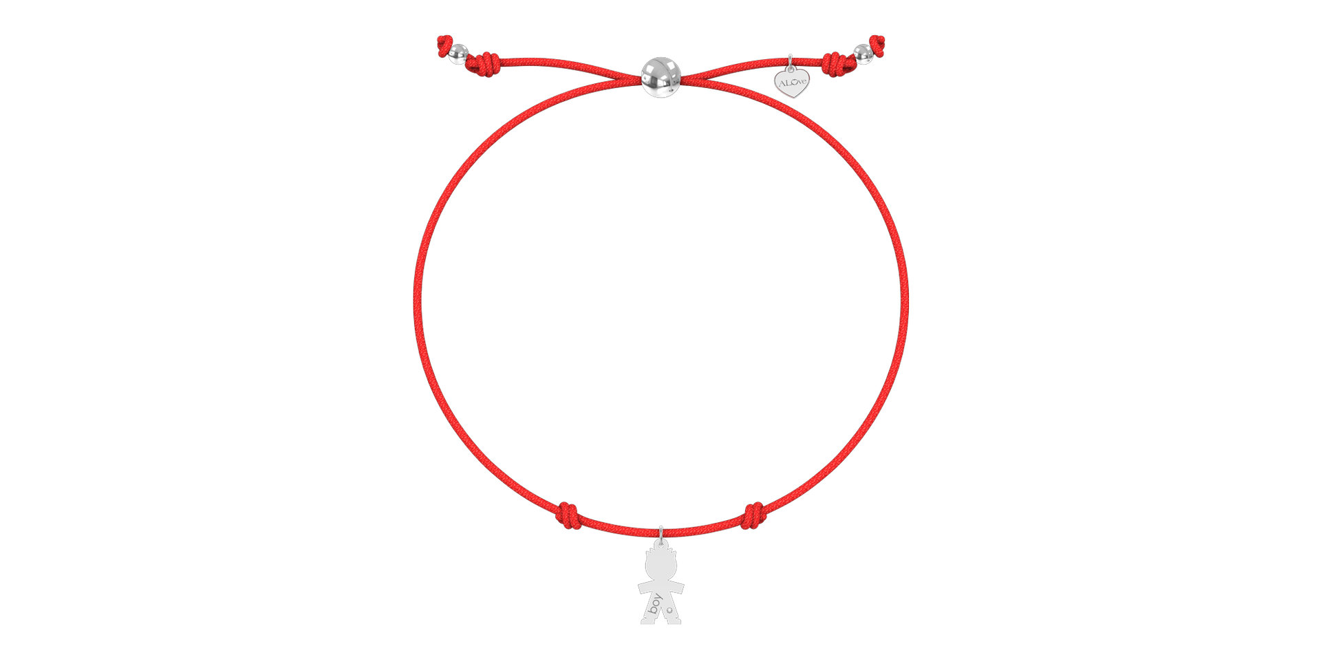 Náramek s diamantem Boy