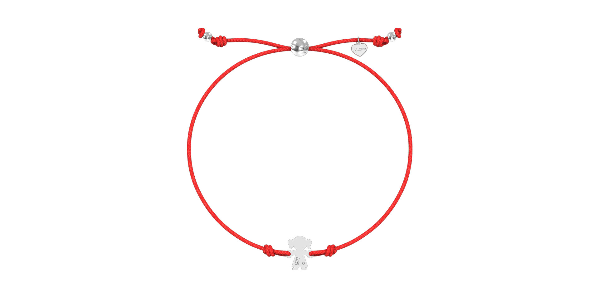 Náramek s diamantem Little Girl