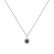 Náhrdelník s tanzanitem a diamanty Radiant Shine4