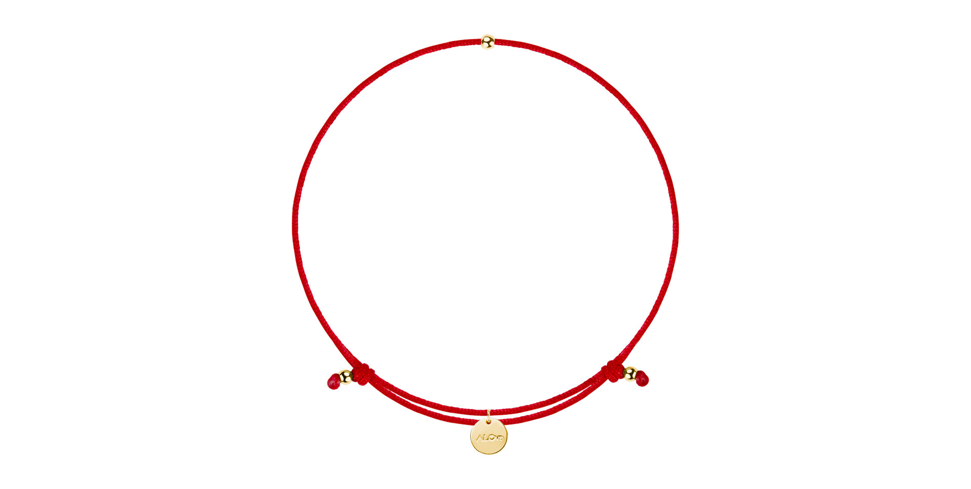 Dámský náramek se šňůrkou Shamballa