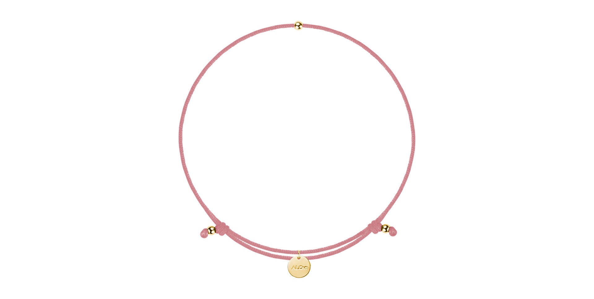 Dámský náramek se šňůrkou Shamballa