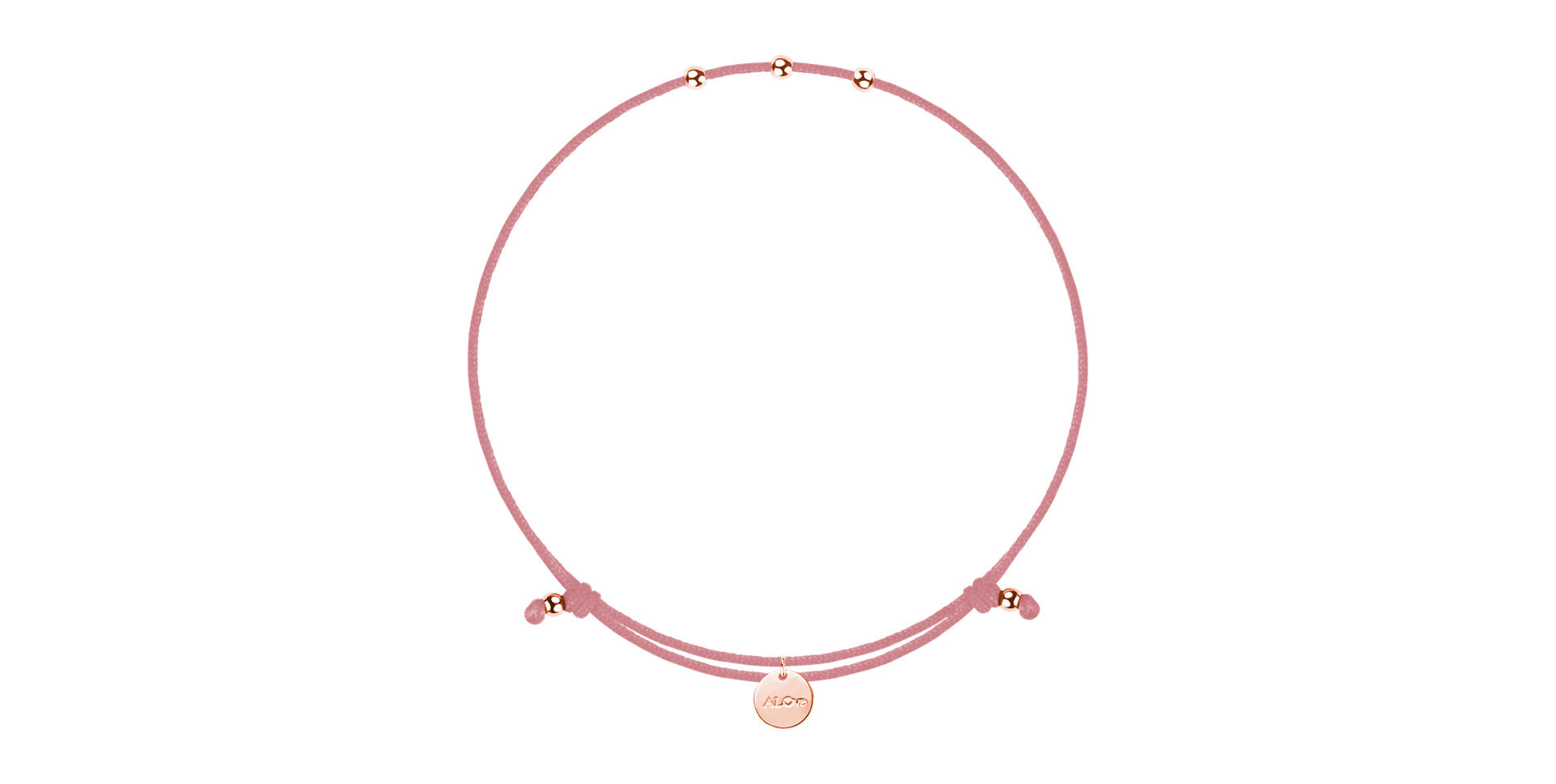 Dámský náramek se šňůrkou Shamballa