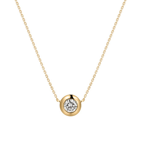 Náhrdelník s diamantem Sparkling Drop
