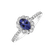 Prsten s tanzanitem a diamanty Princess Glamour4