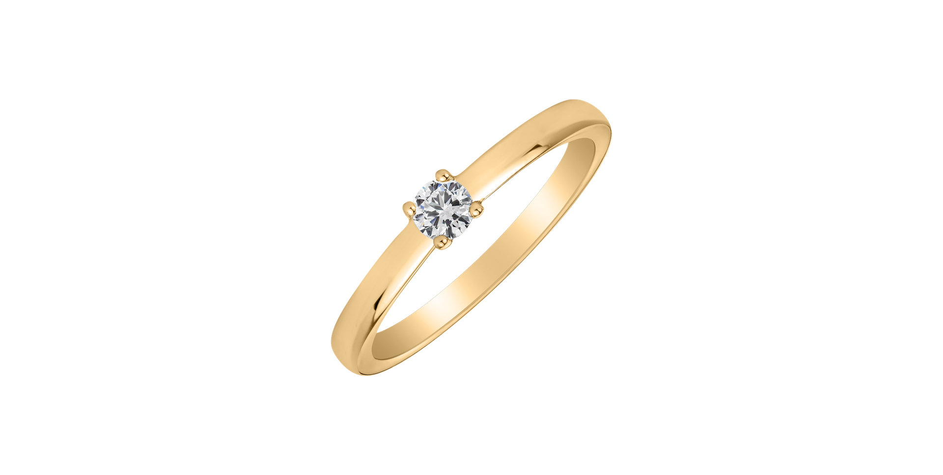 Prsten s diamantem Spark of Love
