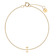 Náramek s diamantem Round Line I6