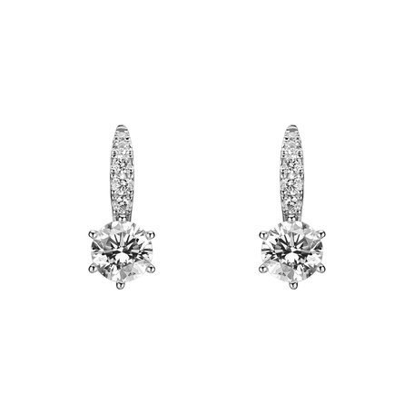 Náušnice s diamanty Essential Glow