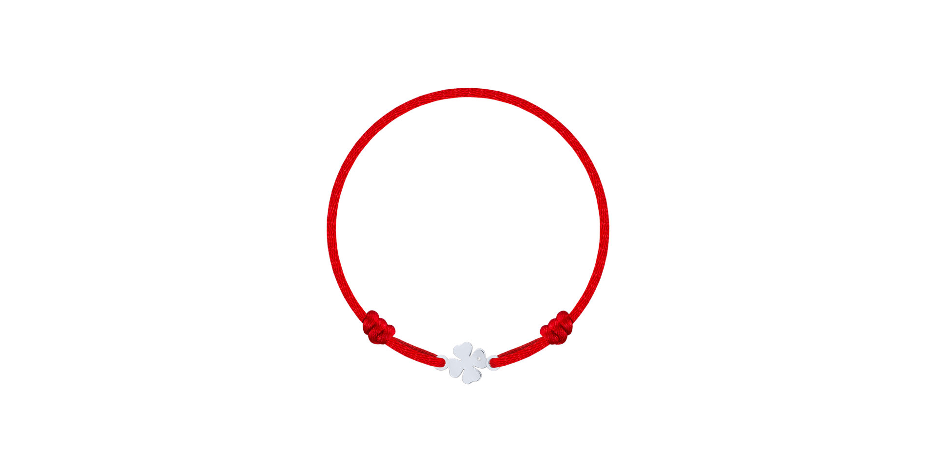 Dětský diamantový náramek se šňůrkou Get Lucky