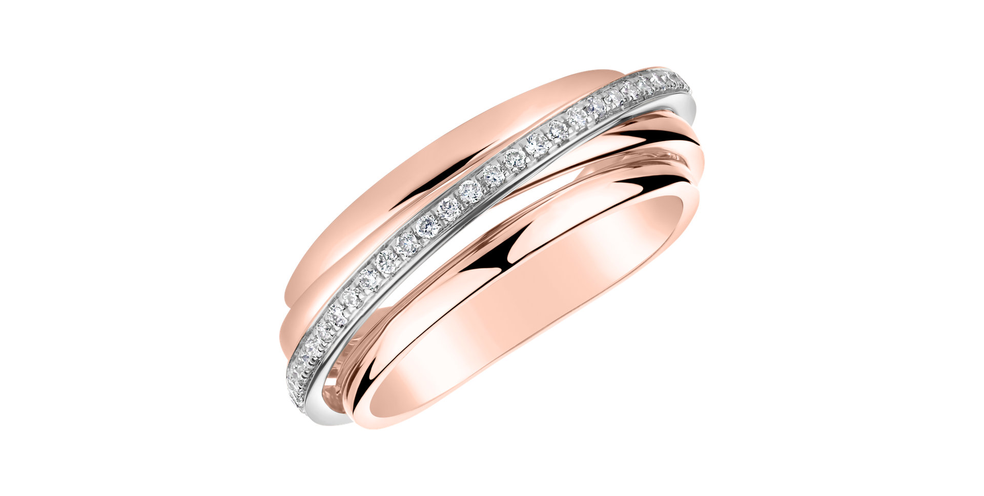 Prsten s diamanty Shine Dawn