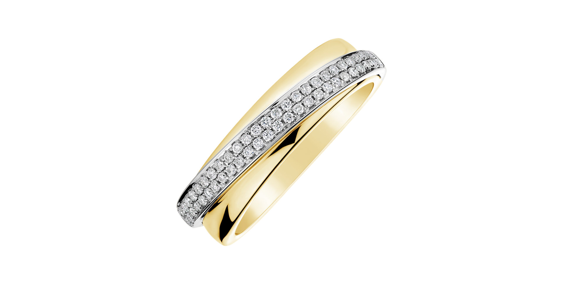 Prsten s diamanty Star Ray