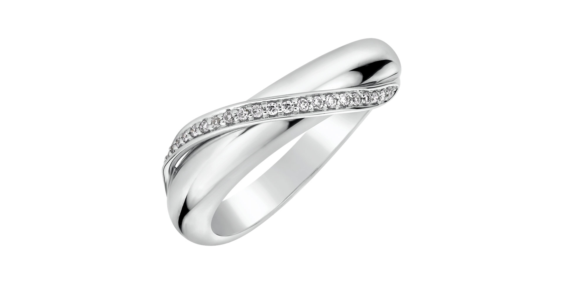 Prsten s diamanty Night Sea