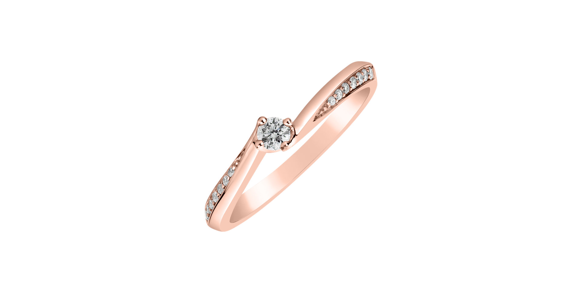 Prsten s diamanty Shiny Poetry