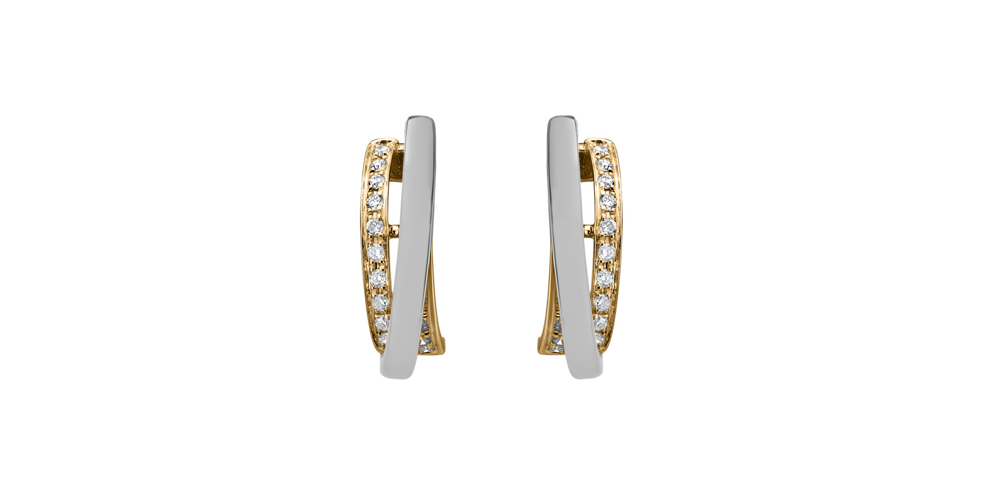 Náušnice s diamanty Dream Wings