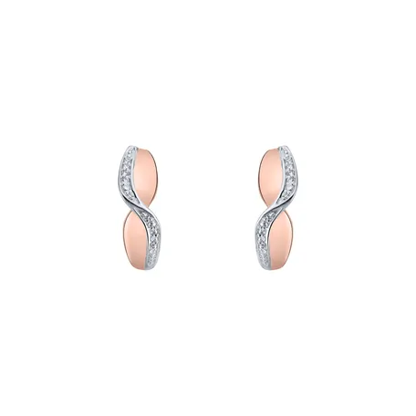 Náušnice s diamanty Infinite Style