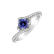 Prsten s tanzanitem a diamanty Millar5