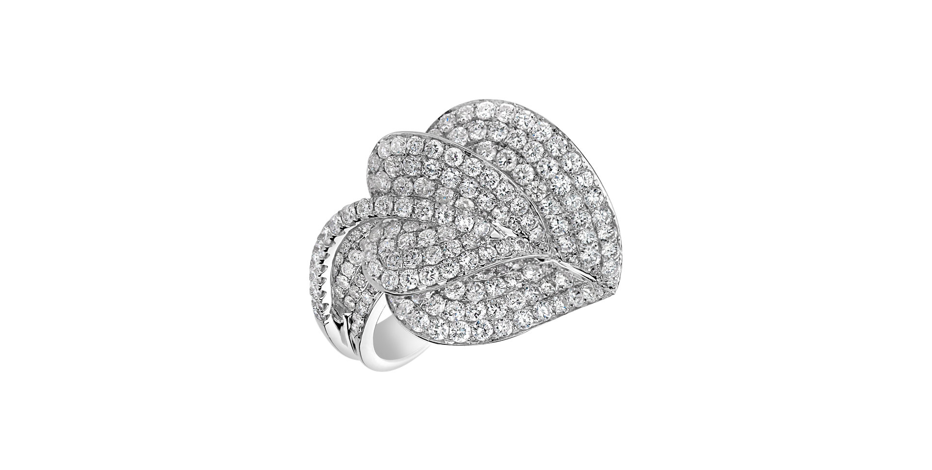 Prsten s diamanty Shiny Burdock