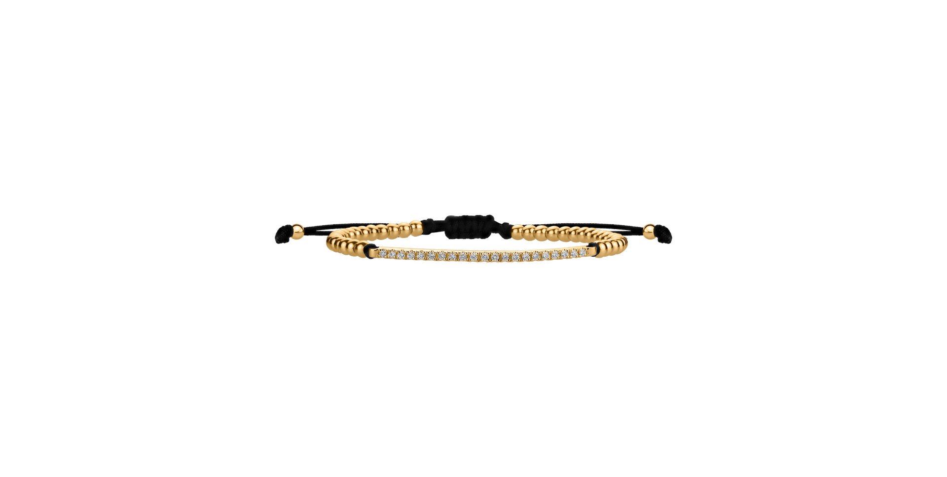 Náramek s diamanty Shamballa