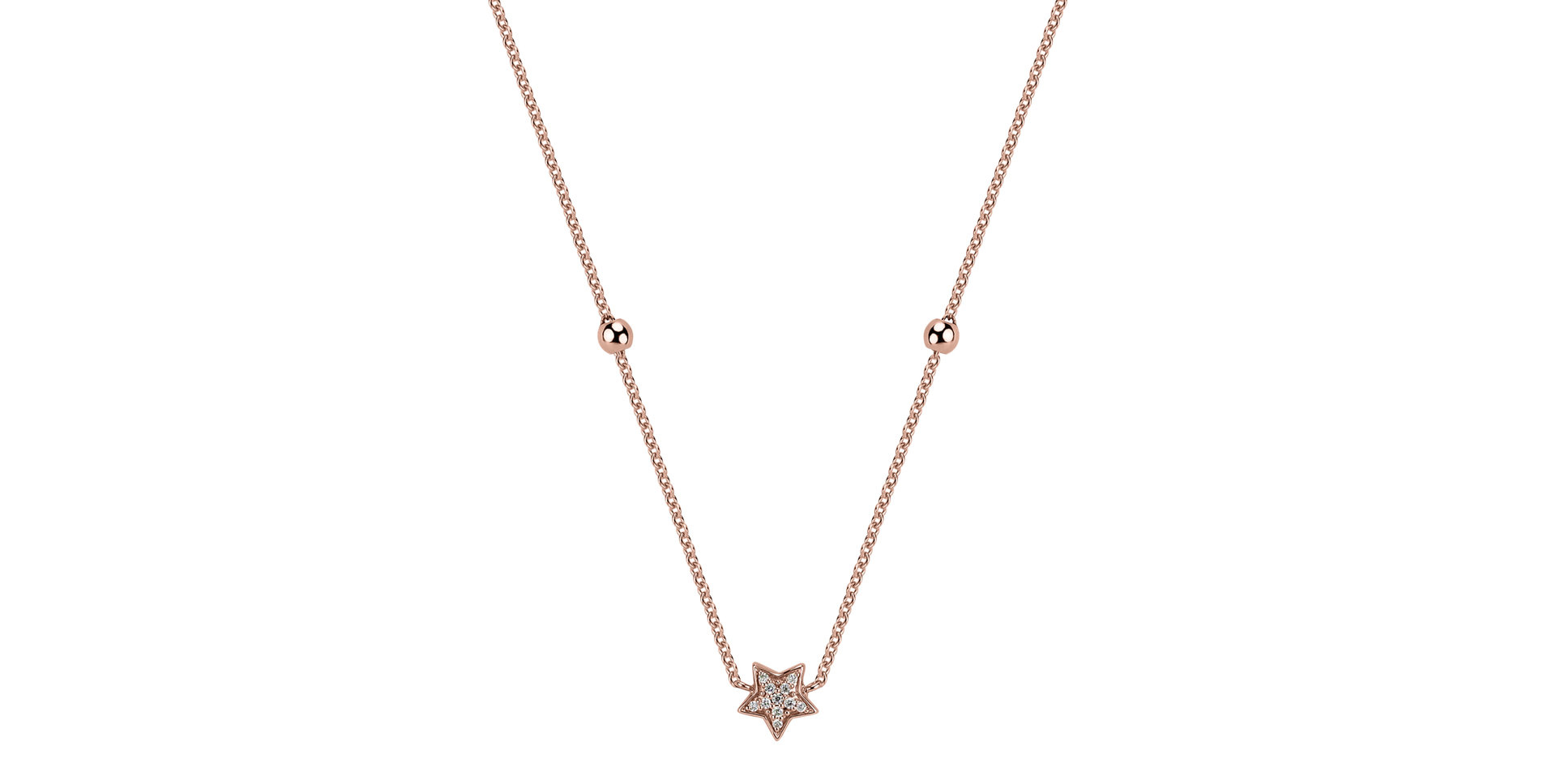 Náhrdelník s diamanty Star Waterfall