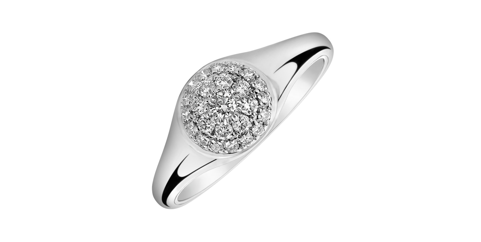 Prsten s diamanty Recent Sunset