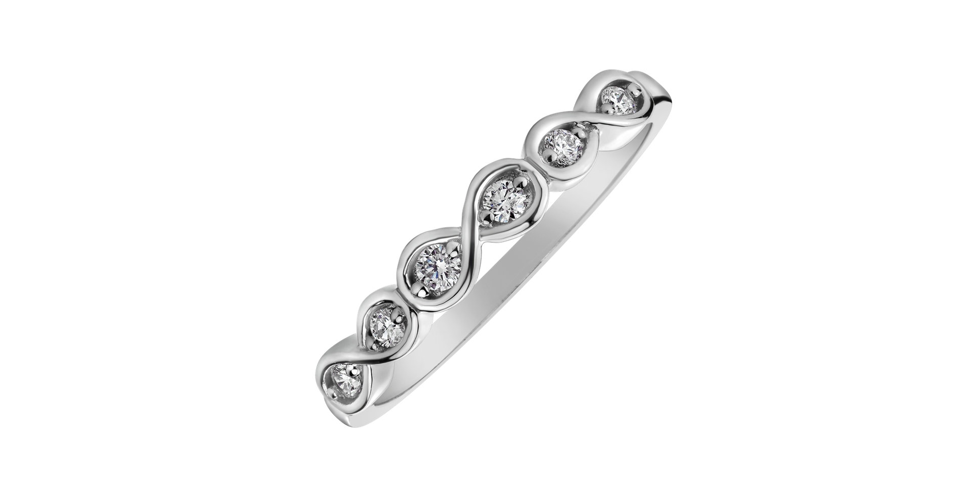 Prsten s diamanty Infinite Spark