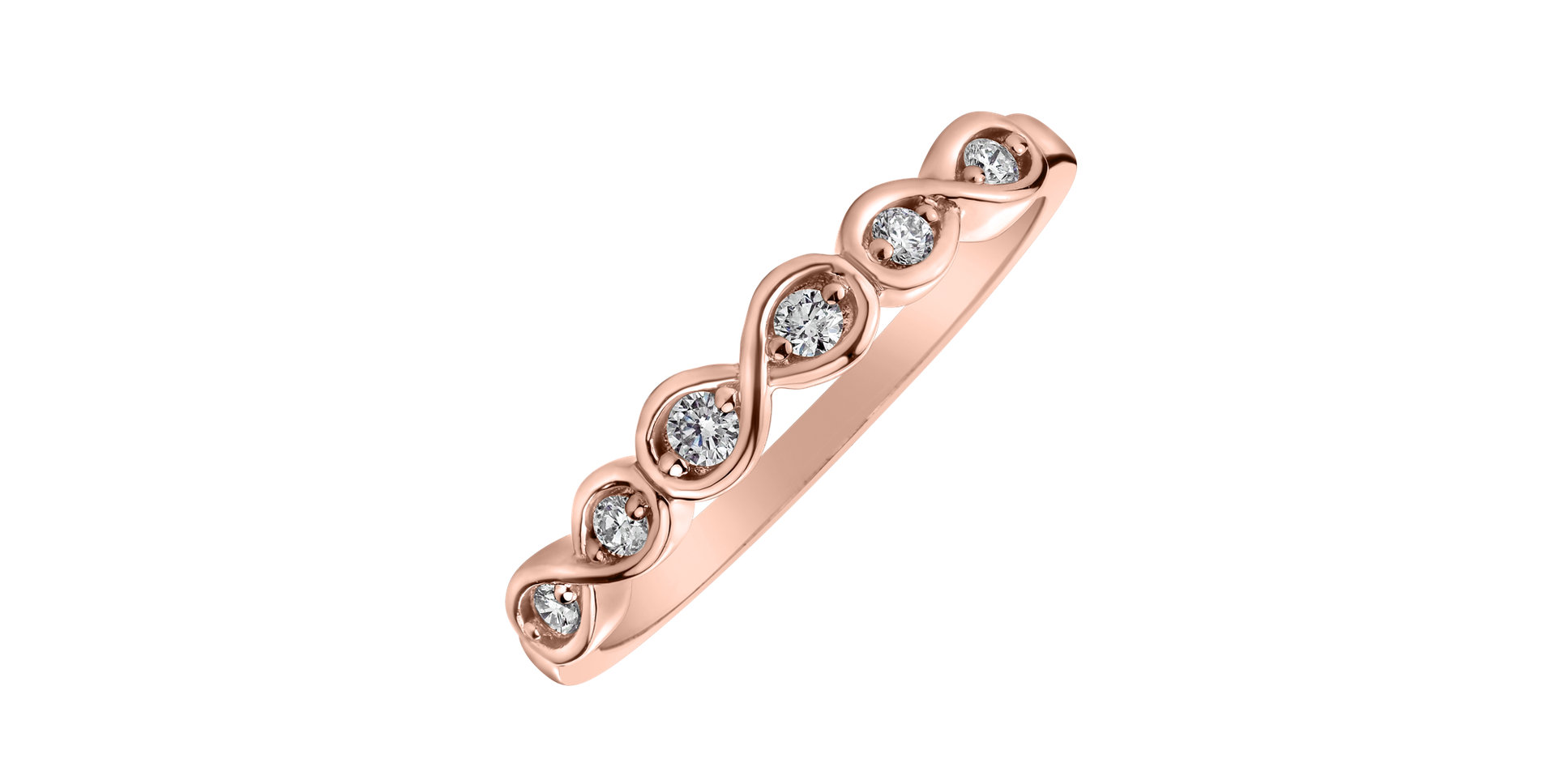 Prsten s diamanty Infinite Spark