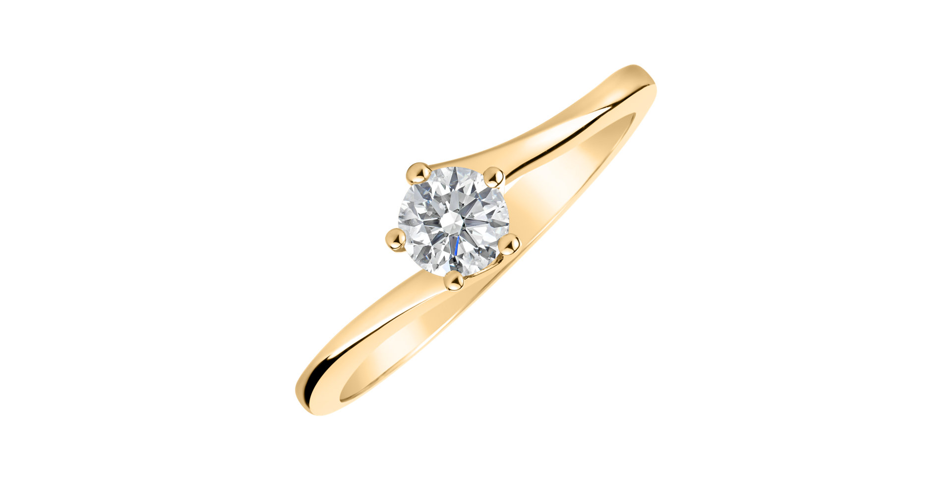 Prsten s diamantem Vivid Love