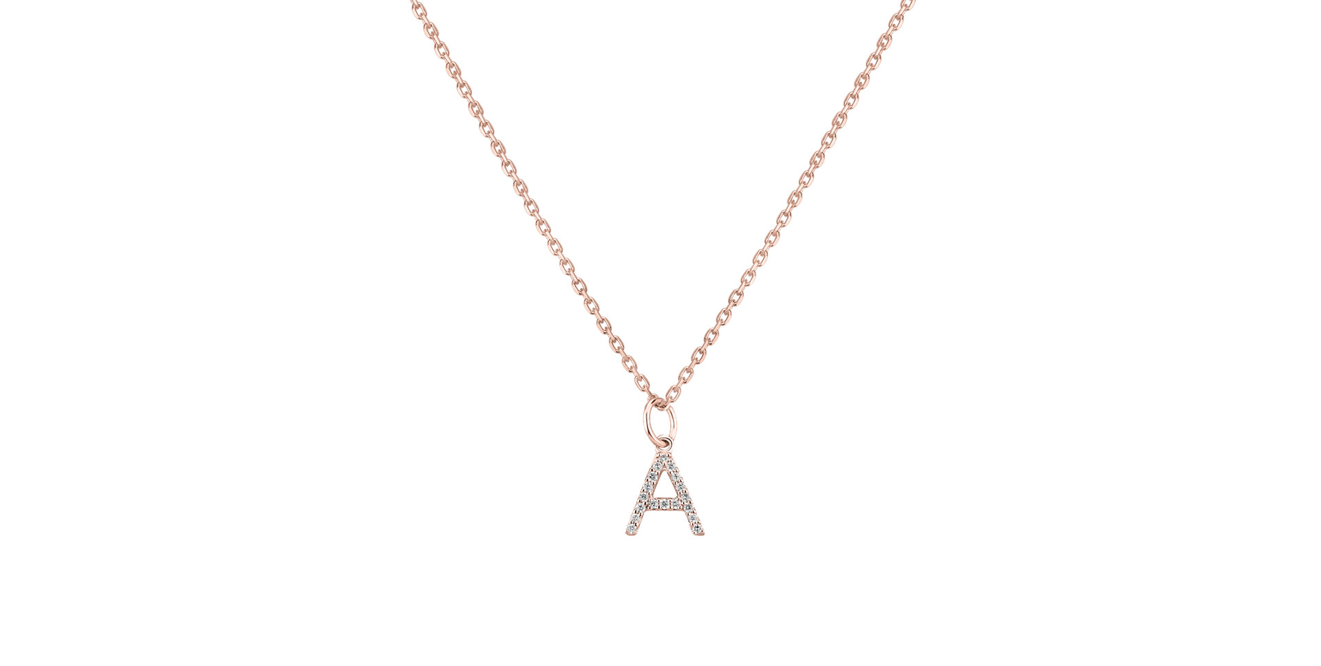 Přívěsek s diamanty Line Glitter A