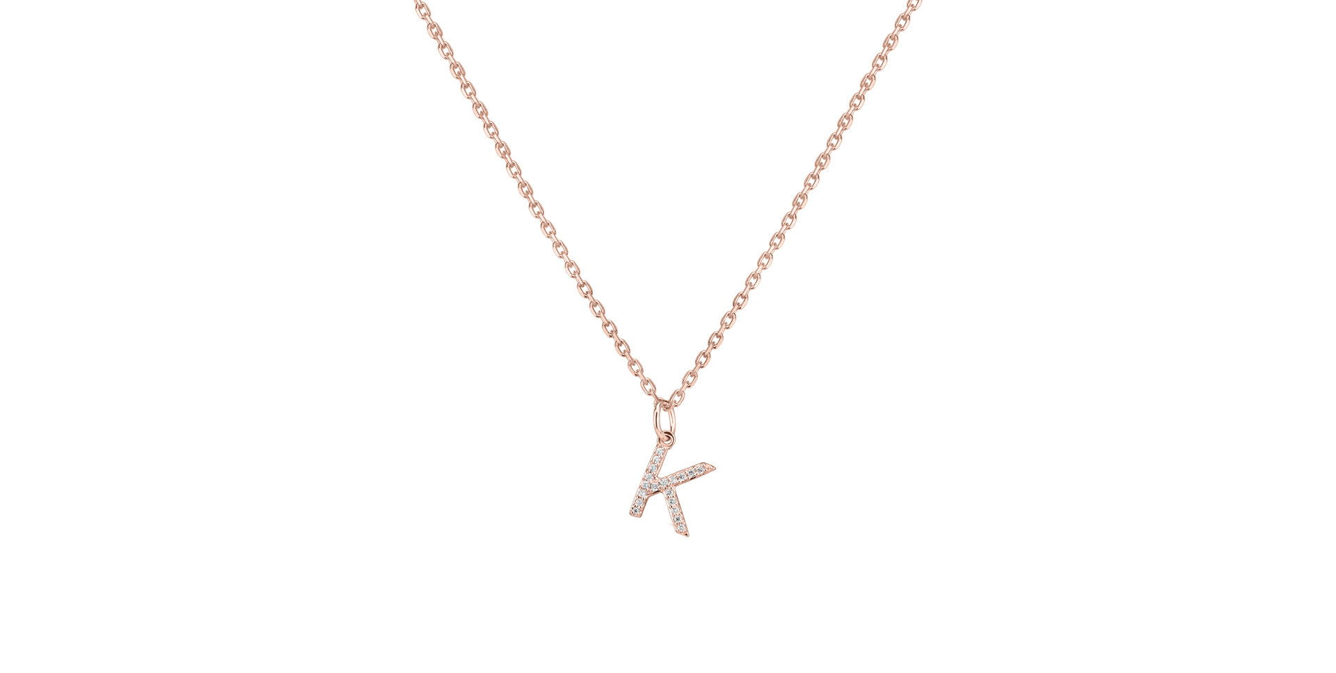 Přívěsek s diamanty Line Glitter  K