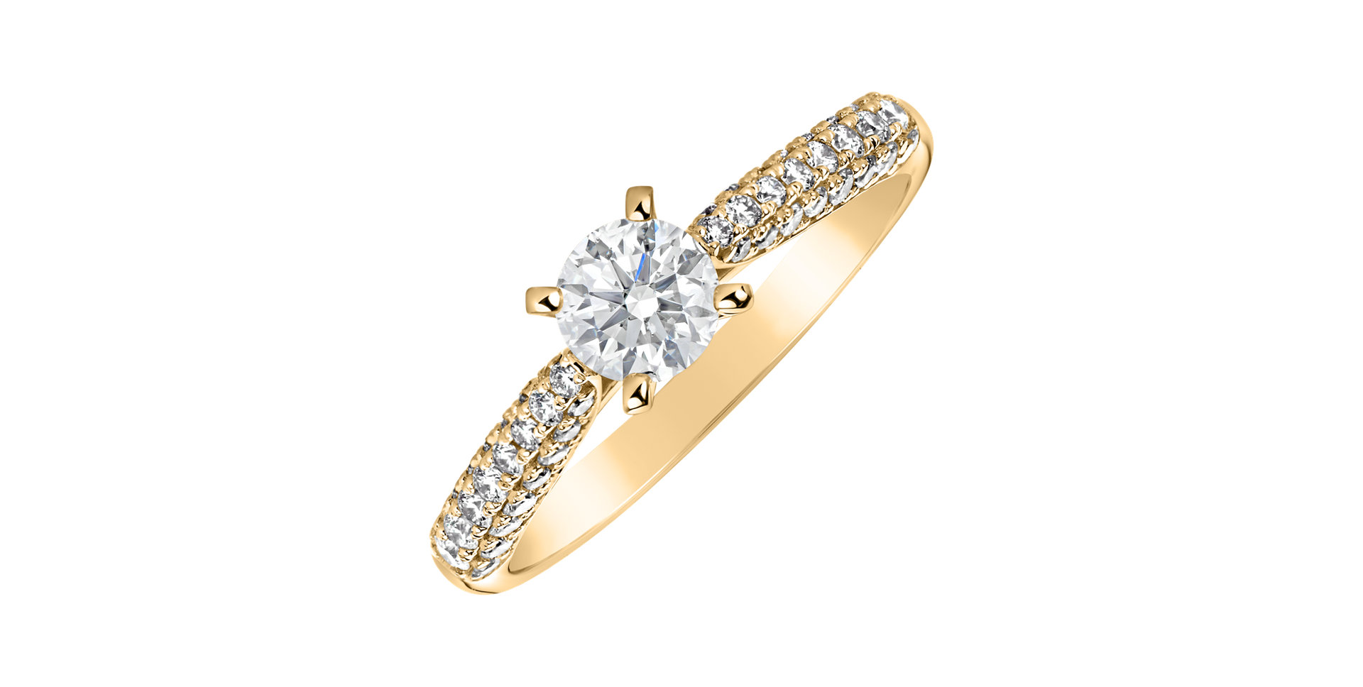 Prsten s diamanty Luxury Romance