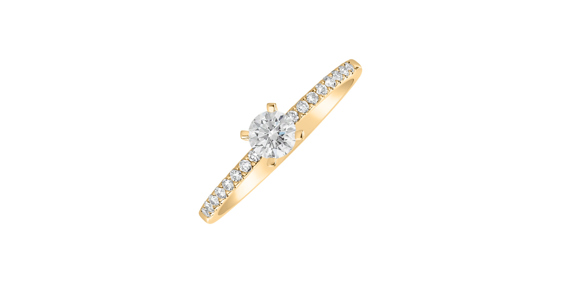 Prsten s diamanty Gem Simplicity