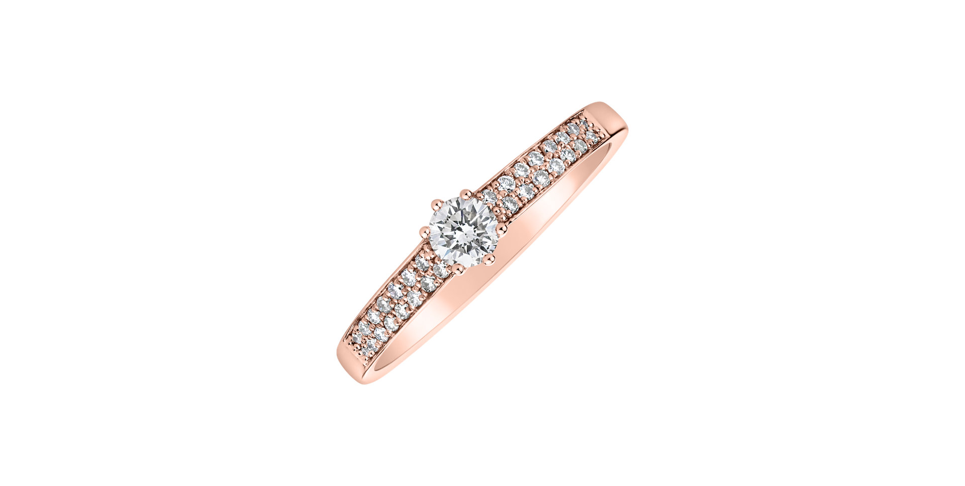 Prsten s diamanty Sparkling Romance